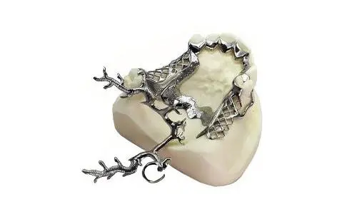 Custom Metal Chrome Partial Framework Manufacturing for Dental Labs